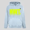 Brand Hoodie Kangaroo Pockets - Light Blue