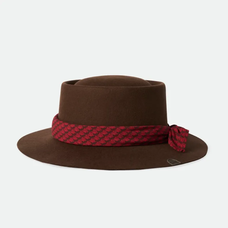 Brixton x Fender Jaguar Contour Wool Felt Fedora - Texas Tea