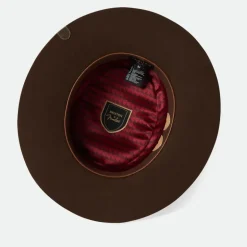 Brixton x Fender Jaguar Contour Wool Felt Fedora - Texas Tea