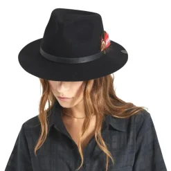 Brixton x Fender Jaguar Reverb Wool Felt Fedora - Black
