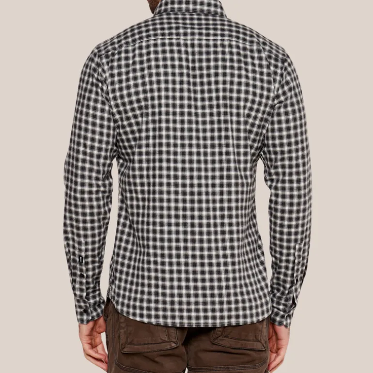 Checks Flannel Shirt - Black