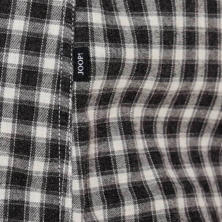 Checks Flannel Shirt - Black