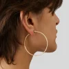 Classic Hoop Earrings - Medium - Gold