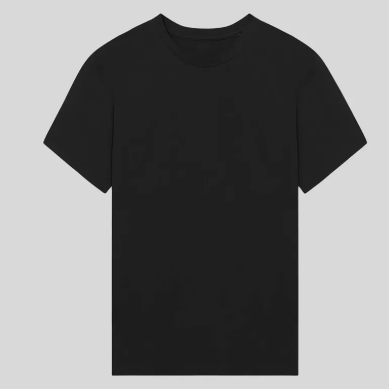 Classic Organic Cotton Crew T-Shirt - Black