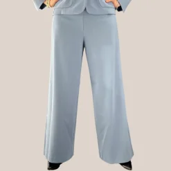 Flared Pants - Denim Blue