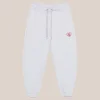 Heart Embroidered Logo Jogger - Grey