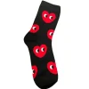 I Heart You Socks - Black