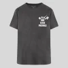 Less Pistols Soft Crew Tee - Charcoal