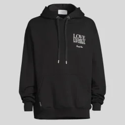 Love Family Not Fashion Hoodie - Black