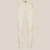 Recycled Cotton Mix 5-Pocket Twill Chino - Off-White