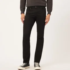 Slim Fit Streamlined Denim - Black