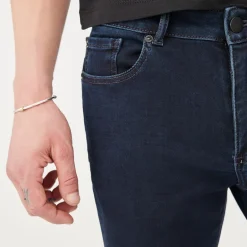 Slim Fit Streamlined Denim - Navy