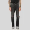 Slim Fit Tapered Destructed Denim - Nightshade
