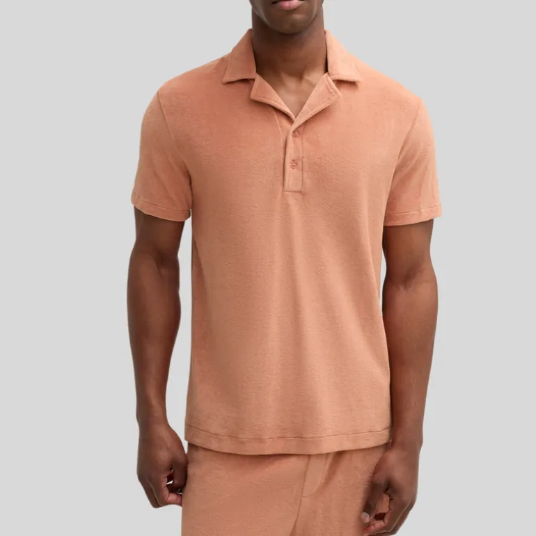 Terrycloth Polo - Apricot