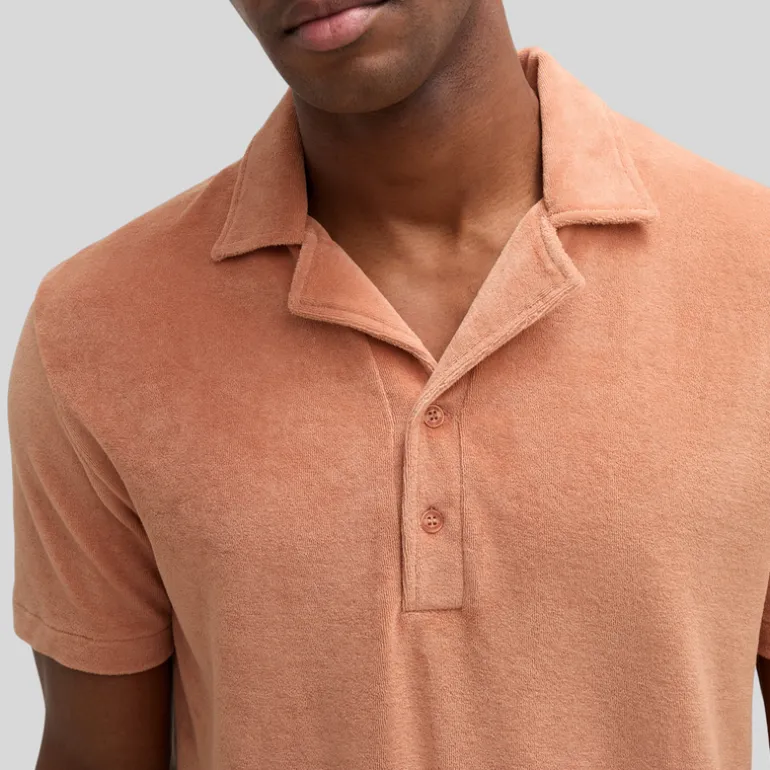 Terrycloth Polo - Apricot