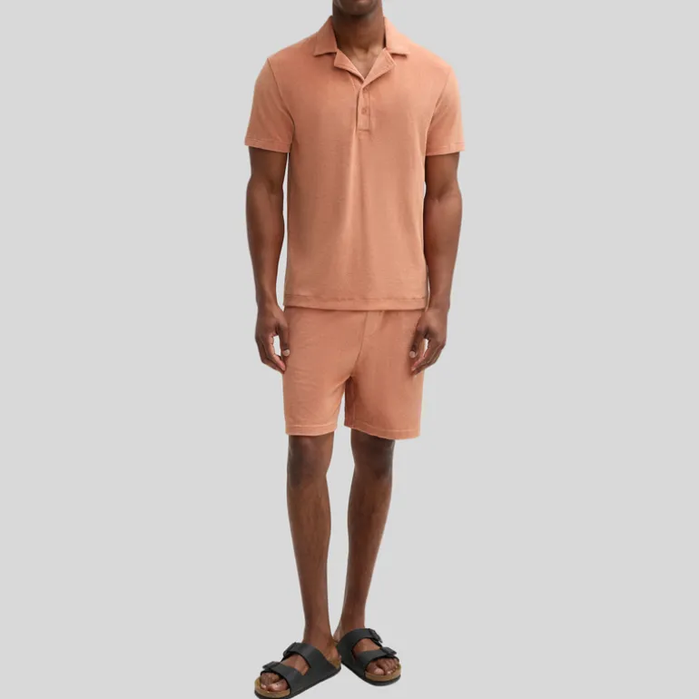 Terrycloth Polo - Apricot