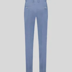 Tiny Dot Drawstring Jersey Pants - Cobalt