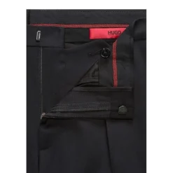Tuxedo Pant with Stripe - Black