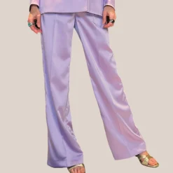 Wide Leg Pants - Lavender