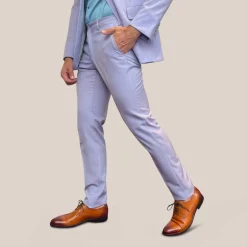 Wool / Lyocell Blend Suit - Lilac