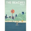 5 x 7in Poster - Toronto Beaches