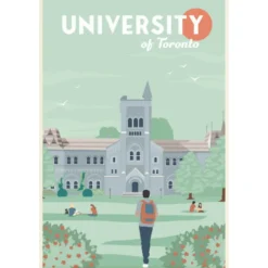 5 x 7in Poster - University Of Toronto